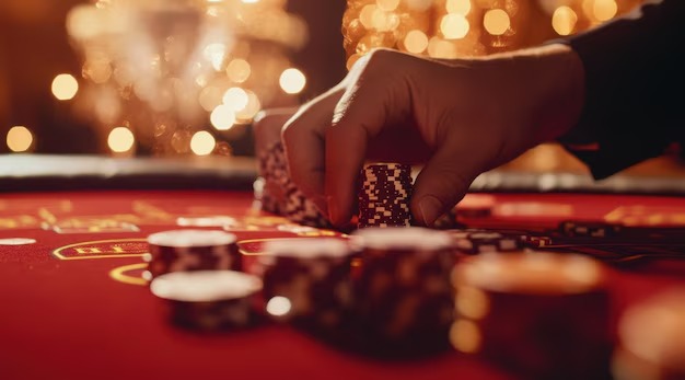 Red Tiger roulette betting layout with even-money and number options on jepe711